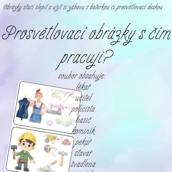 S čím pracuji? 