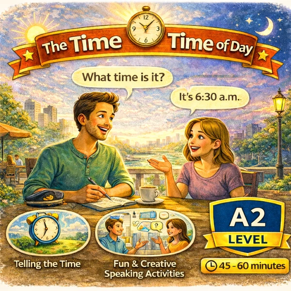 The Time and Time of Day (A2 Konverzace - SpeakUp 07)