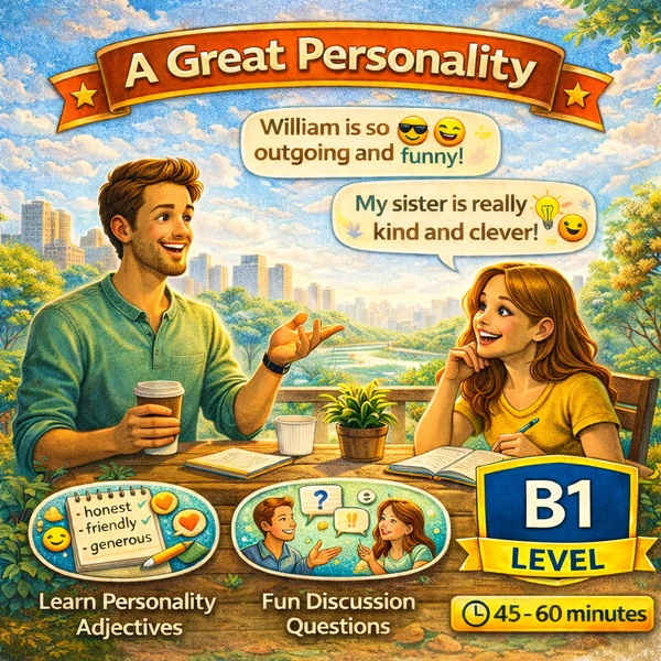 A Great Personality (B1 Konverzace - SpeakUp 09)