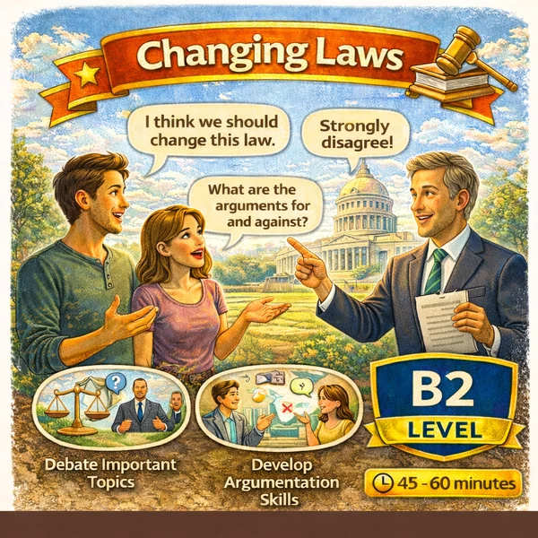 Changing Laws (B2 Konverzace - SpeakUp 11)
