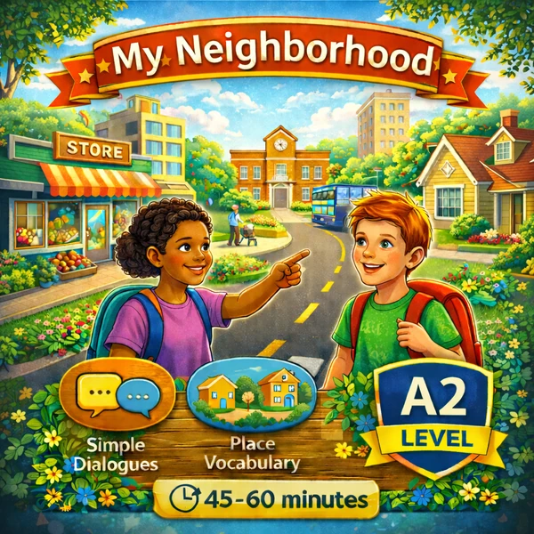My Neighborhood (A2+ Konverzace - SpeakUp 01)