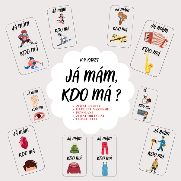 JÁ MÁM, KDO MÁ?