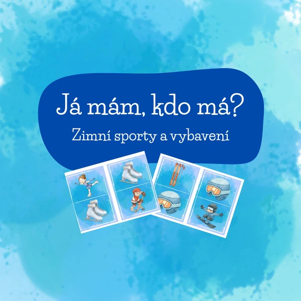Já mám, kdo má? - zimní sporty a vybavení