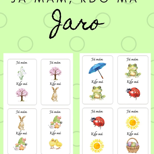 Já mám kdo má - jaro