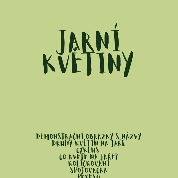 balíček JARO - květiny