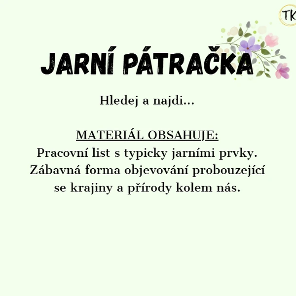 Jarní pátračka
