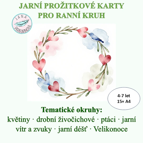JARNÍ PROŽITKOVÉ KARTY PRO RANNÍ KRUH