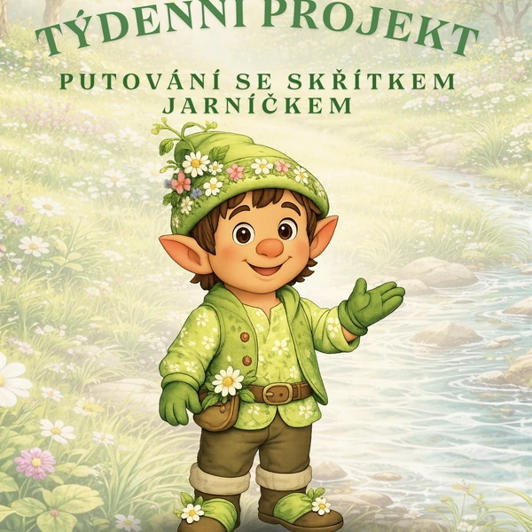 Týdenní projekt- Putování se skřítkem Jarníčkem🌸