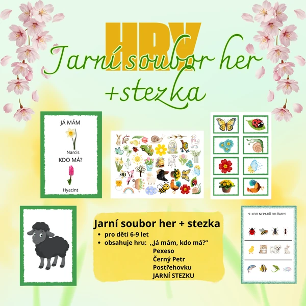 JARNÍ SOUBOR HER + STEZKA