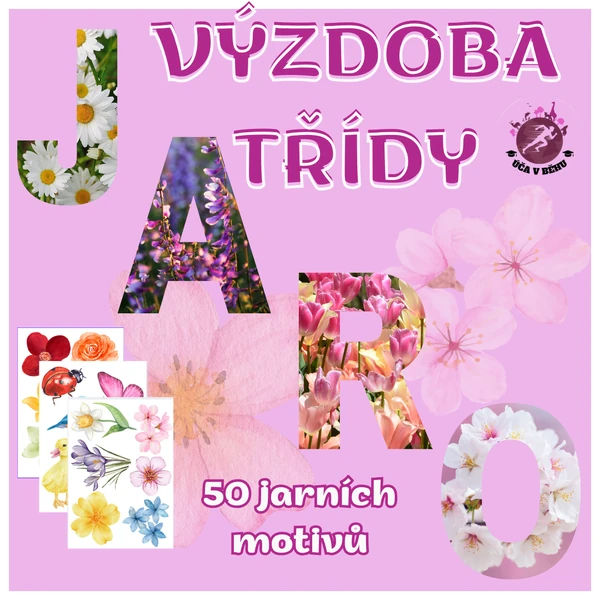 JARNÍ VÝZDOBA TŘÍDY - 50 jarních motivů