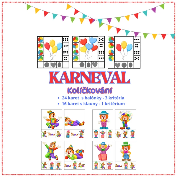 Karneval - kolíčkování