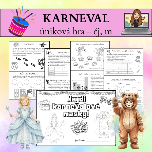 Karneval - úniková hra