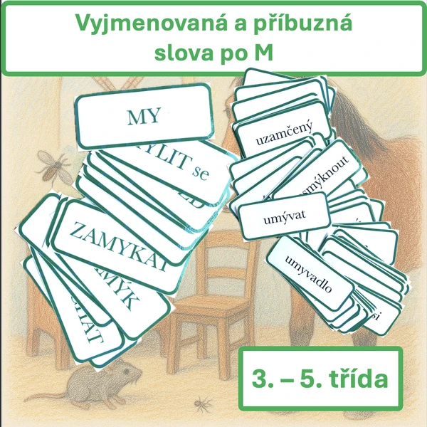 Vyjmenovaná a příbuzná slova po M