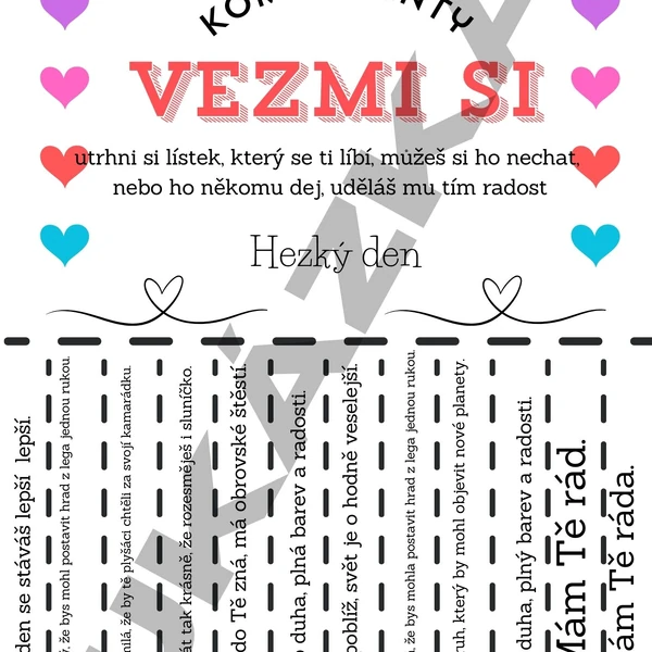 Sv. Valentýn - komplimenty