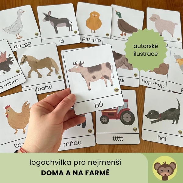 Logochvilka pro nejmenší - jak dělají zvířátka