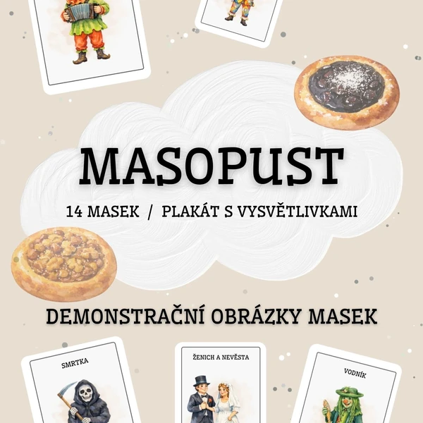 Masopust - demonstrační obrázky