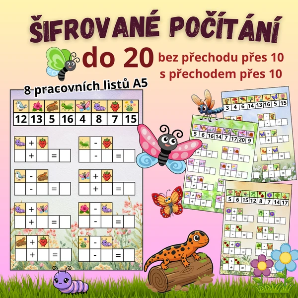 Matematické šifry do 20