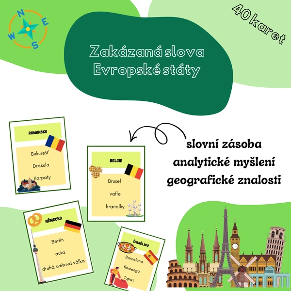 Zakázaná slova: Státy Evropy