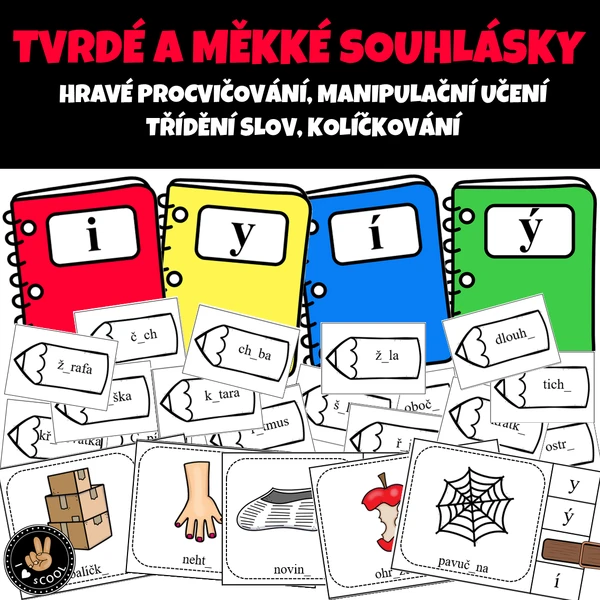 Tvrdé a měkké souhlásky
