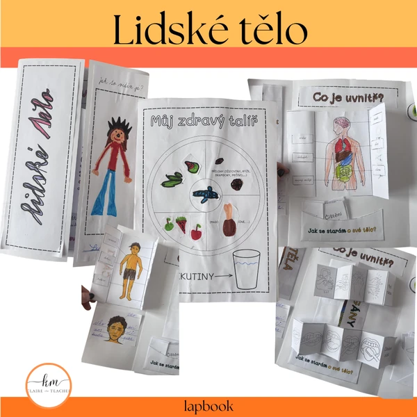 Lidské tělo - lapbook