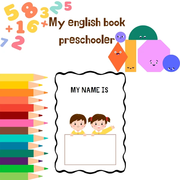Preschooler english book
