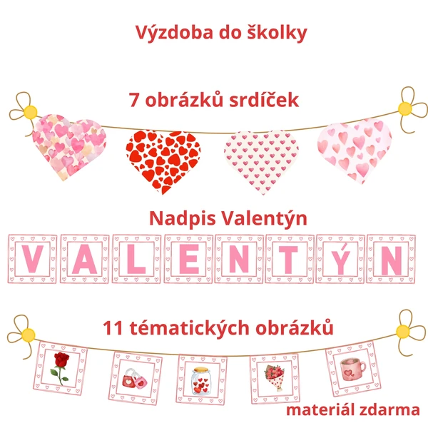 Valentýn výzdoba ❤️