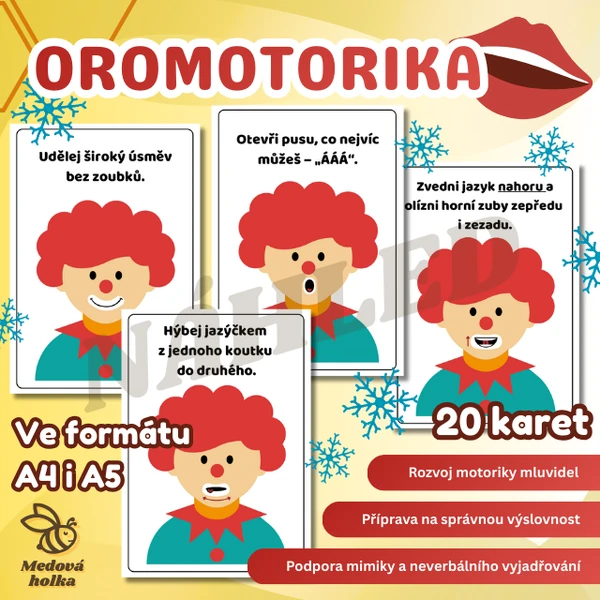 Oromotorika - Klaun