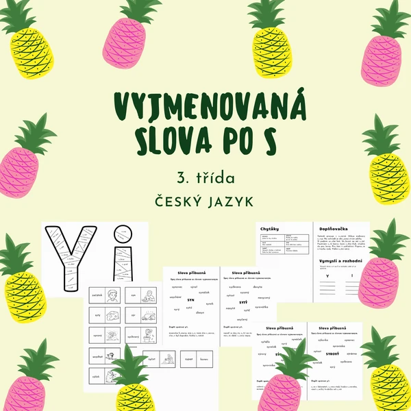 Vyjmenovaná a příbuzná slova po S