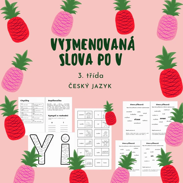 Vyjmenovaná a příbuzná slova po V