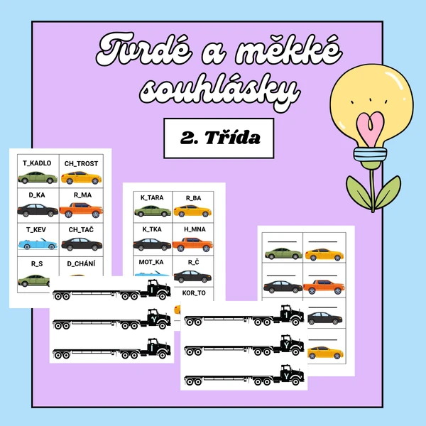 Tvrdé a měkké souhlásky 