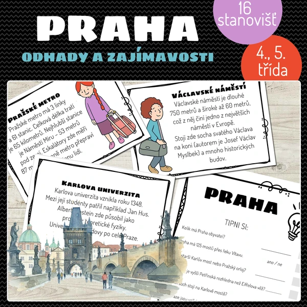 Praha - odhady a zajímavosti