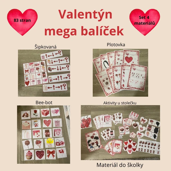 Valentýn mega balíček 🩷