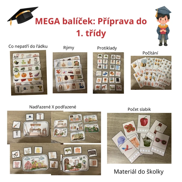 Mega balíček příprava do první třídy 