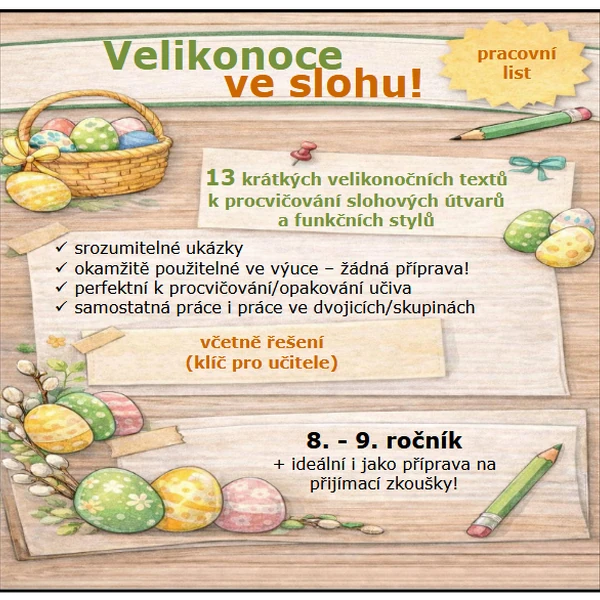 Velikonoce ve slohu