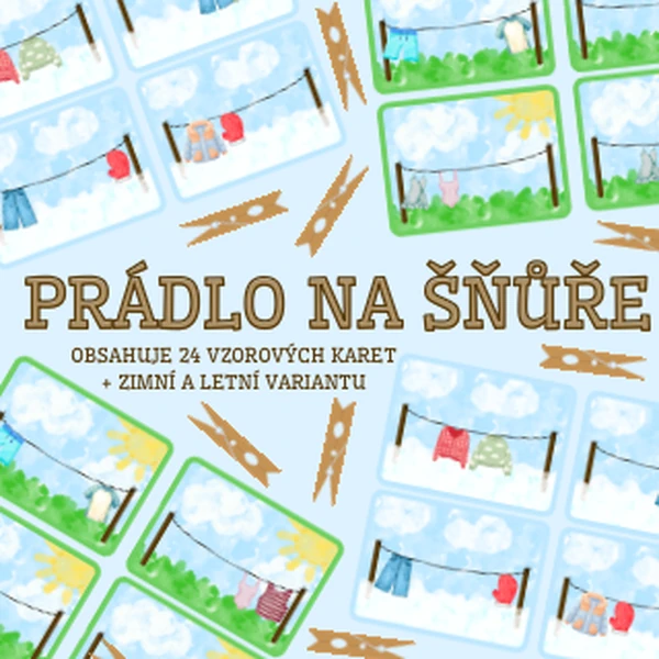 PRÁDLO NA ŠŇŮŘE