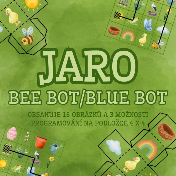Jaro - Bee bot, blue bot