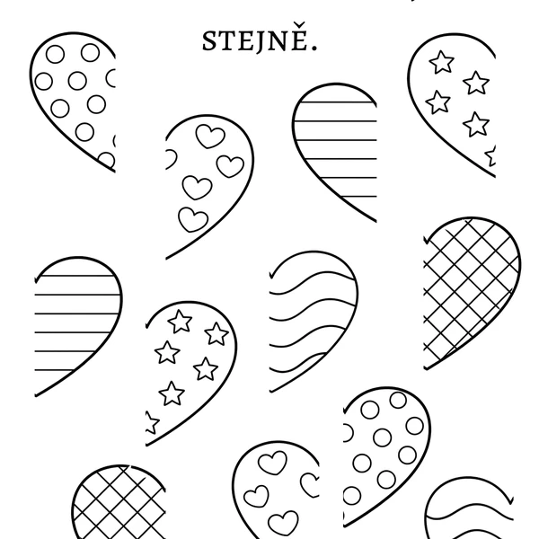Valentýnská srdce