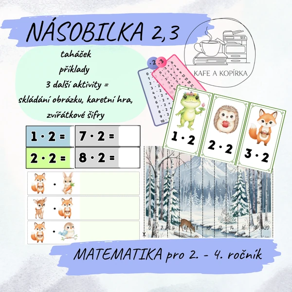 Násobilka 2,3