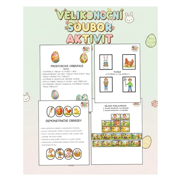 Velikonoce- soubor aktivit