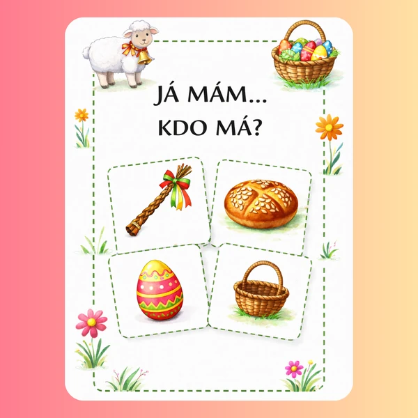 Velikonoční "Já mám, kdo má?"