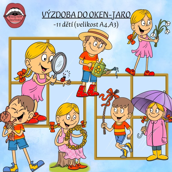 VÝZDOBA DO OKEN JARNÍ