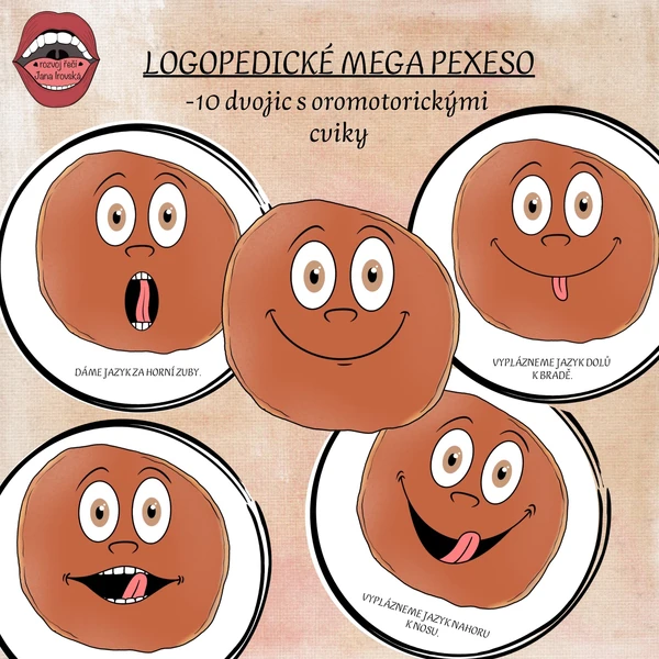LOGOPEDICKÉ MEGA PEXESO-KOBLÍŽEK