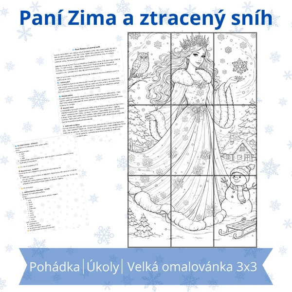 Paní Zima a ztracený sníh