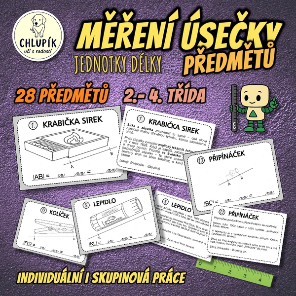 MĚŘENÍ ÚSEČKY - JEDNOTKY DÉLKY