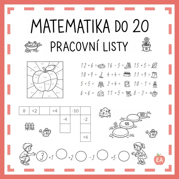Matematika do 20 - pracovní listy