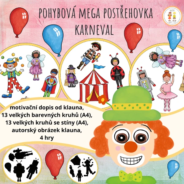 Karneval - Pohybová mega postřehovka