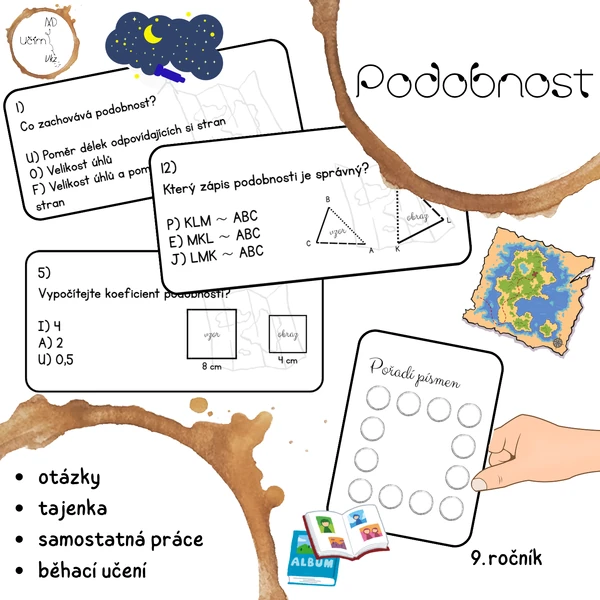 Podobnost - opakování (Treasure Hunt)