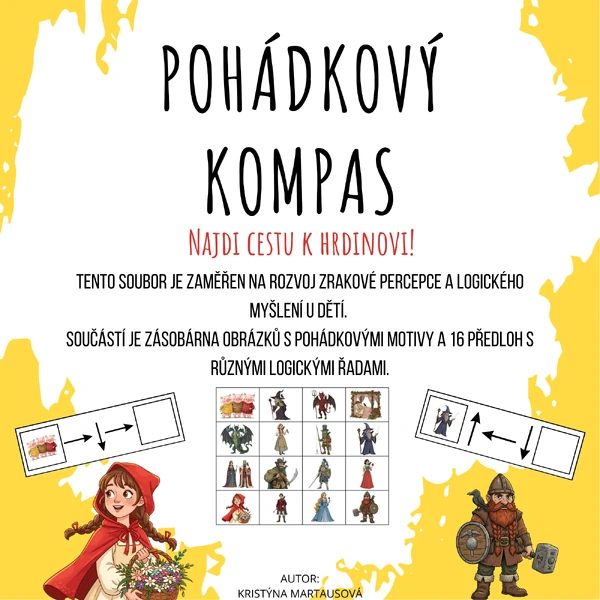  Pohádkový kompas: Najdi cestu k hrdinovi!
