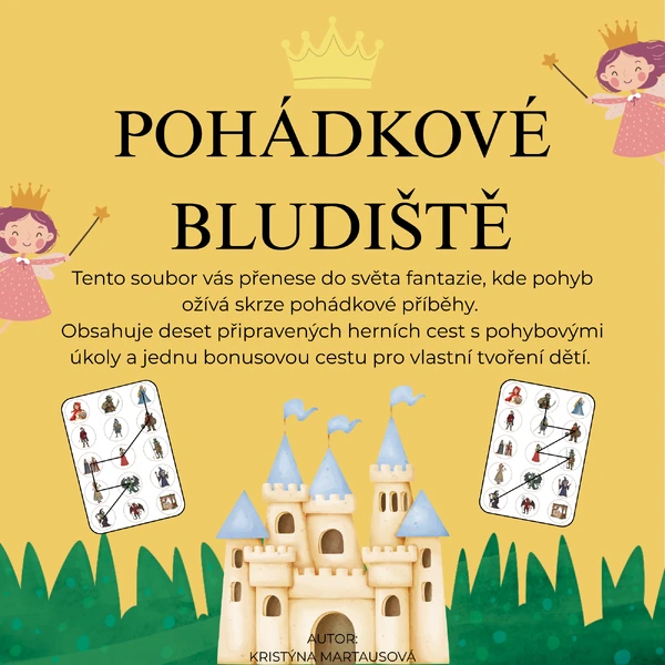 Pohádkové bludiště - Pohyb i fantazie v jednom balíčku 