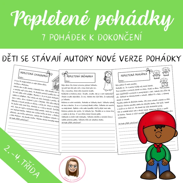 Popletené pohádky - tvůrčí psaní